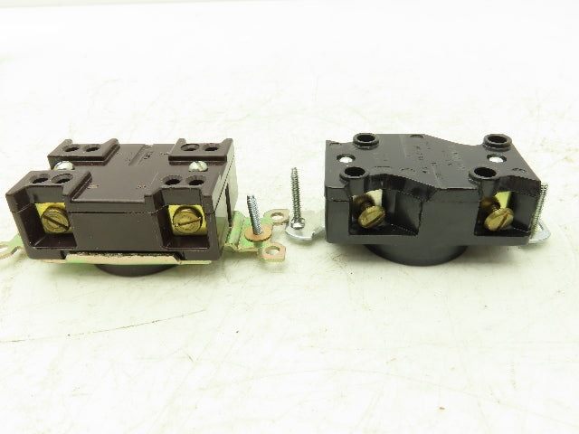 General Electric GL7410 Locking Receptacle 3Ph 4-Wire 120/208v 20A Lot of 6