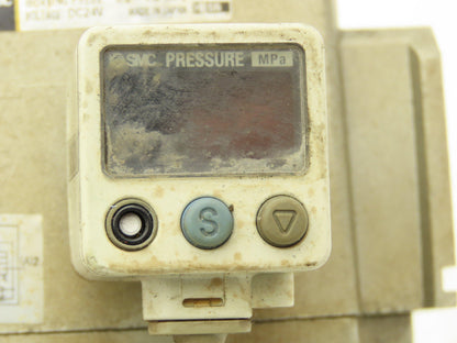 SMC AV4000-04-5DZ Compressed Pneumatic Air Treatment Assembly With Regulators