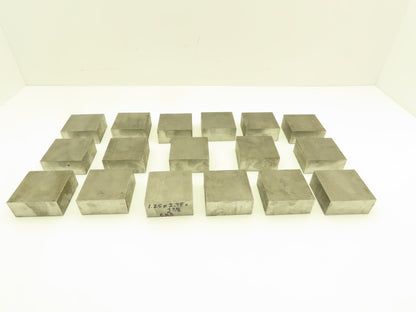 1018 Cold Rolled Steel Flat Bar Stock 1-1/4"x 2-3/4"x 2-5/8"L  Lot of 17 Blocks