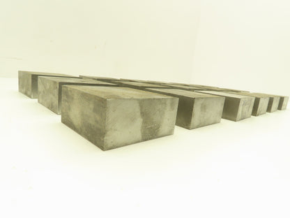 1018 Cold Rolled Steel Flat Bar Stock 1-1/4"x 2-3/4"x 2-5/8"L  Lot of 17 Blocks