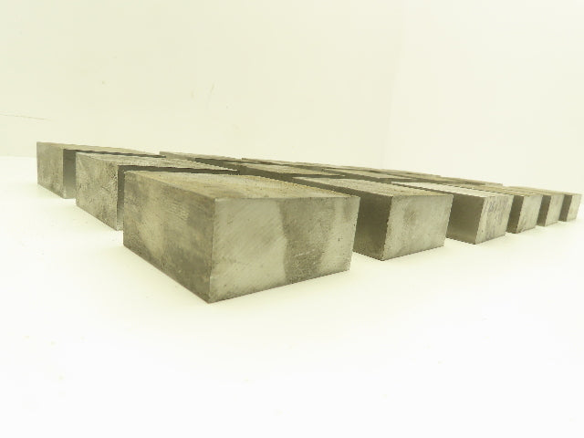 1018 Cold Rolled Steel Flat Bar Stock 1-1/4"x 2-3/4"x 2-5/8"L  Lot of 17 Blocks