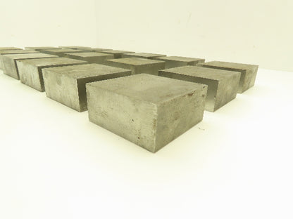 1018 Cold Rolled Steel Flat Bar Stock 1-1/4"x 2-3/4"x 2-5/8"L  Lot of 17 Blocks