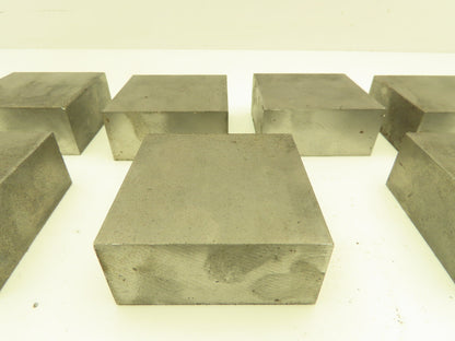 1018 Cold Rolled Steel Flat Bar Stock 1-1/4"x 2-3/4"x 2-5/8"L  Lot of 17 Blocks