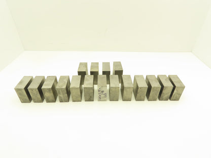 1018 Cold Rolled Steel Flat Bar Stock 1-1/4"x 2-3/4"x 2-5/8"L  Lot of 17 Blocks