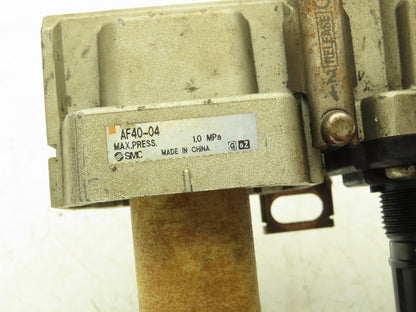 SMC AV4000-04-5DZ Compressed Pneumatic Air Treatment Assembly With Regulators
