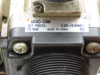 SMC AV4000-04-5DZ Compressed Pneumatic Air Treatment Assembly With Regulators