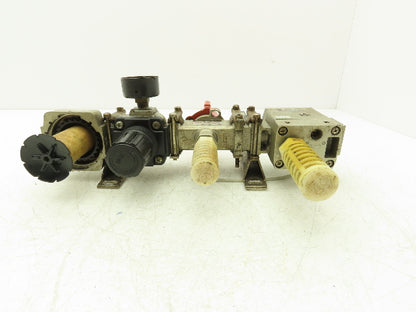 SMC AV4000-04-5DZ Compressed Pneumatic Air Treatment Assembly With Regulators