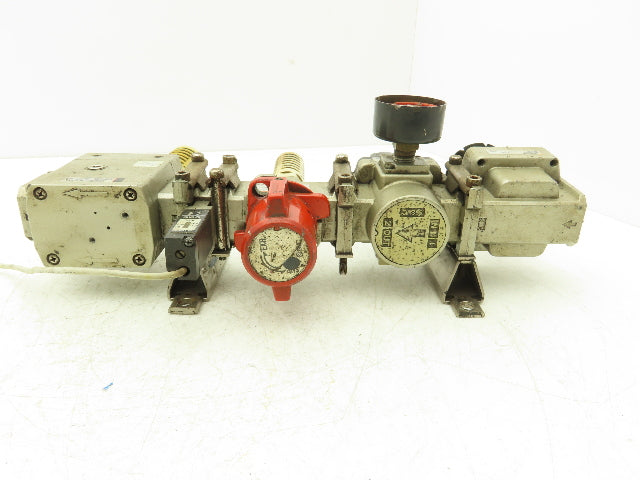 SMC AV4000-04-5DZ Compressed Pneumatic Air Treatment Assembly With Regulators