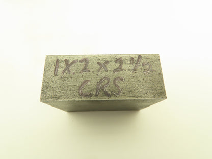 1018 Cold Rolled Steel Flat Bar Stock 1"thick x 2"W x 2-1/2"L  Lot of 9 Blocks