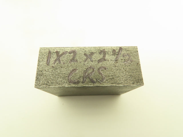 1018 Cold Rolled Steel Flat Bar Stock 1"thick x 2"W x 2-1/2"L  Lot of 9 Blocks