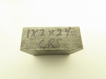 1018 Cold Rolled Steel Flat Bar Stock 1"thick x 2"W x 2-1/2"L  Lot of 9 Blocks