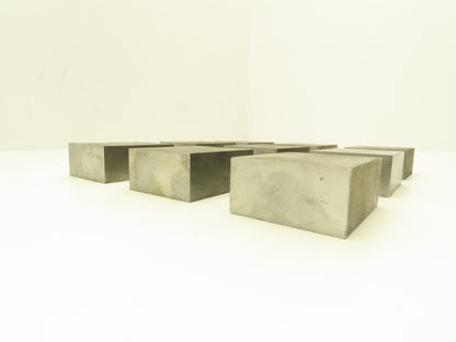 1018 Cold Rolled Steel Flat Bar Stock 1"thick x 2"W x 2-1/2"L  Lot of 9 Blocks