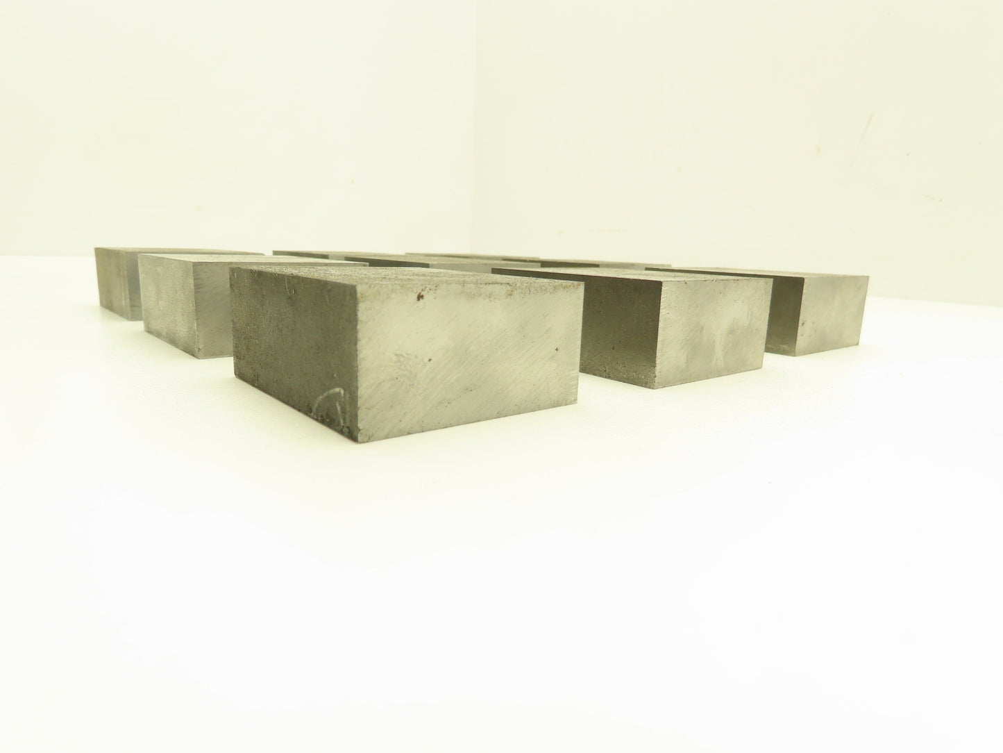 1018 Cold Rolled Steel Flat Bar Stock 1"thick x 2"W x 2-1/2"L  Lot of 9 Blocks