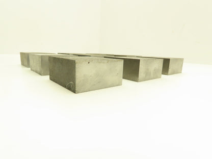 1018 Cold Rolled Steel Flat Bar Stock 1"thick x 2"W x 2-1/2"L  Lot of 9 Blocks