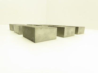 1018 Cold Rolled Steel Flat Bar Stock 1"thick x 2"W x 2-1/2"L  Lot of 9 Blocks