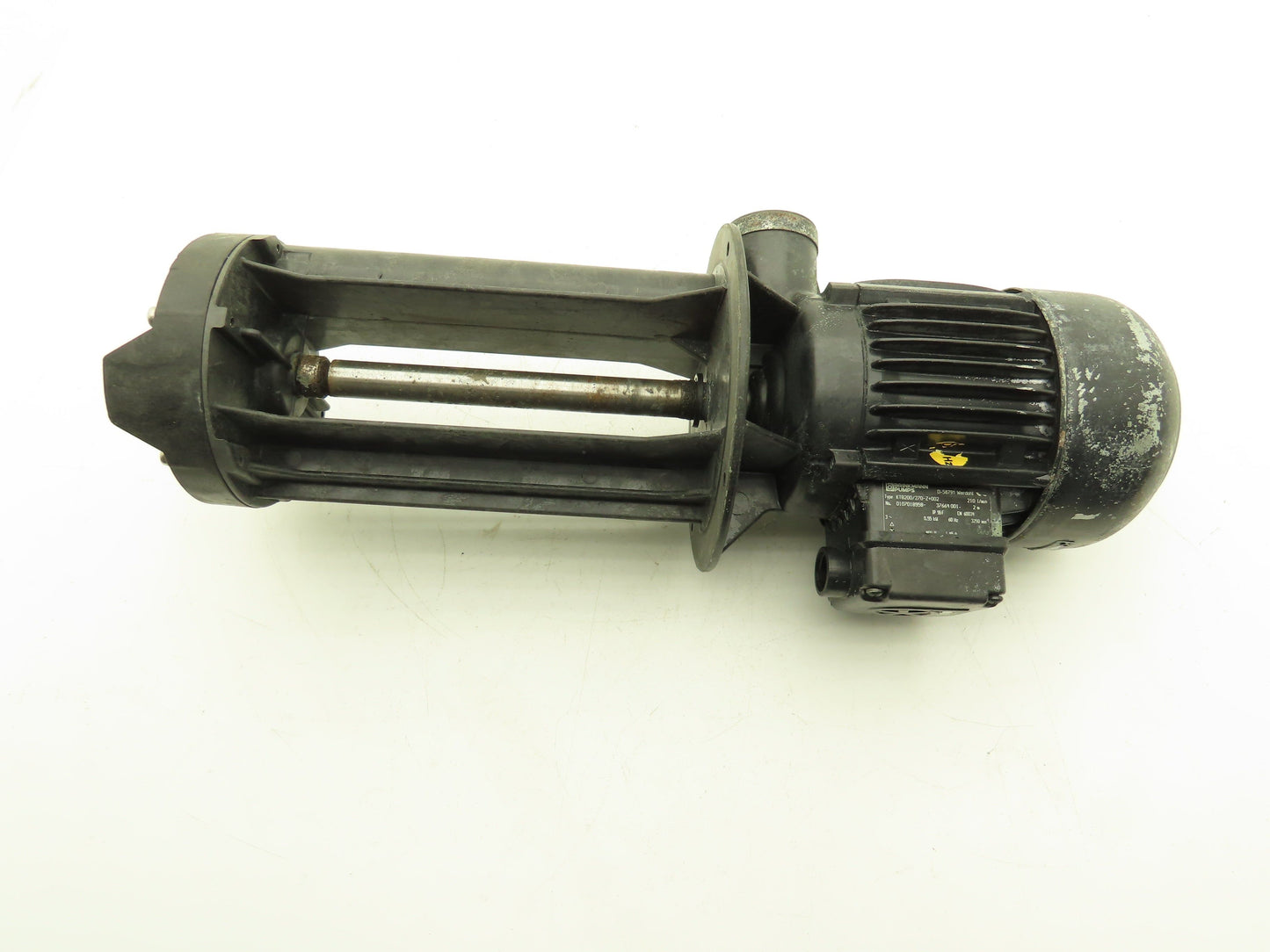 Brinkmann KTB200/270-Z+002 Plastic Immersion Chemical Pump 210 L/min .55kW 480V