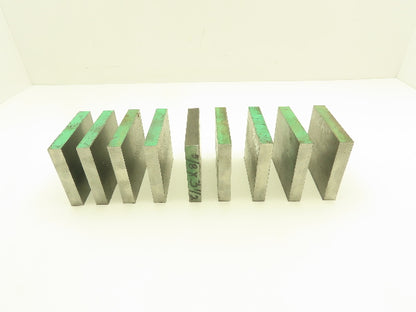 1018 Cold Rolled Steel Flat Bar Stock 5/8"x 3-1/2"x 4"L  Lot of 9 Blocks
