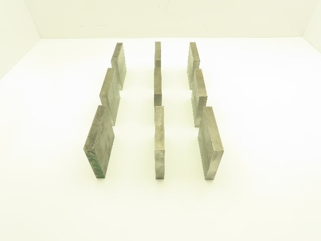 1018 Cold Rolled Steel Flat Bar Stock 5/8"x 3-1/2"x 4"L  Lot of 9 Blocks