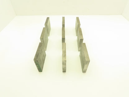 1018 Cold Rolled Steel Flat Bar Stock 5/8"x 3-1/2"x 4"L  Lot of 9 Blocks