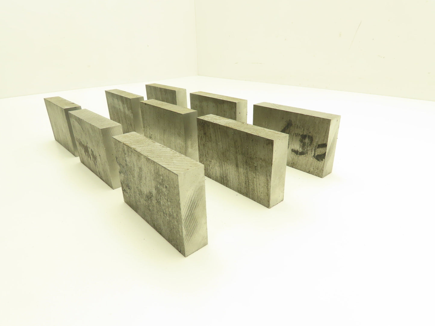 4140/4142 PH Alloy Steel Flat Bar Stock 5/8"x 2"x 3"L  Lot of 9 Blocks