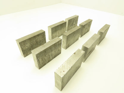 4140/4142 PH Alloy Steel Flat Bar Stock 5/8"x 2"x 3"L  Lot of 9 Blocks