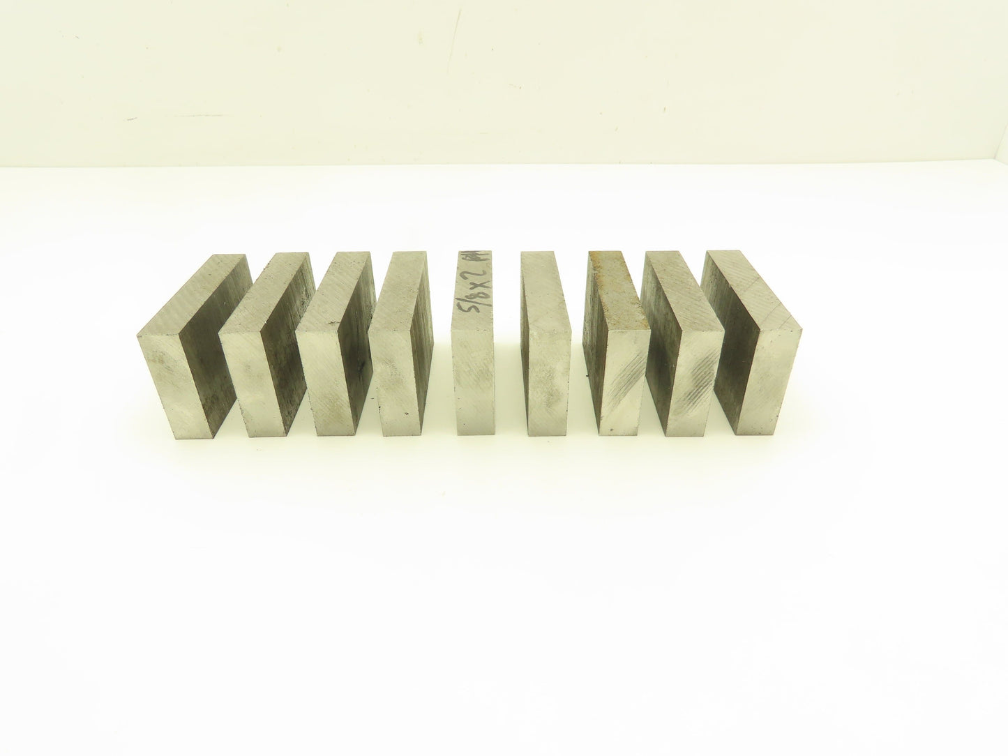 4140/4142 PH Alloy Steel Flat Bar Stock 5/8"x 2"x 3"L  Lot of 9 Blocks