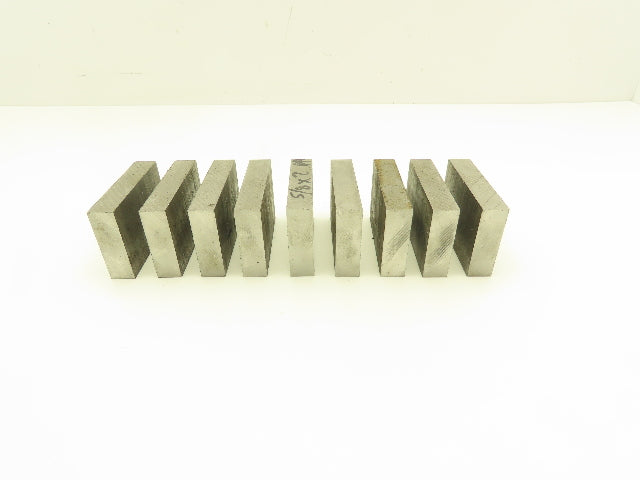 4140/4142 PH Alloy Steel Flat Bar Stock 5/8"x 2"x 3"L  Lot of 9 Blocks