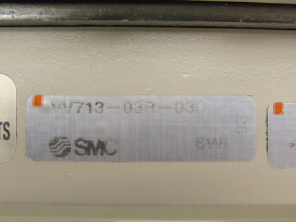 SMC VQ7-6-FG-D Pneumatic Solenoid Valve 3-Station Manifold 4/5 Port