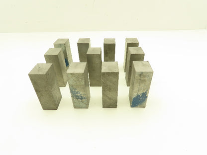 S7 Tool Steel Flat Bar Stock 1"x 1-1/4"x 3"L  Lot of 10 Blocks