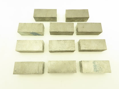 S7 Tool Steel Flat Bar Stock 1"x 1-1/4"x 3"L  Lot of 10 Blocks