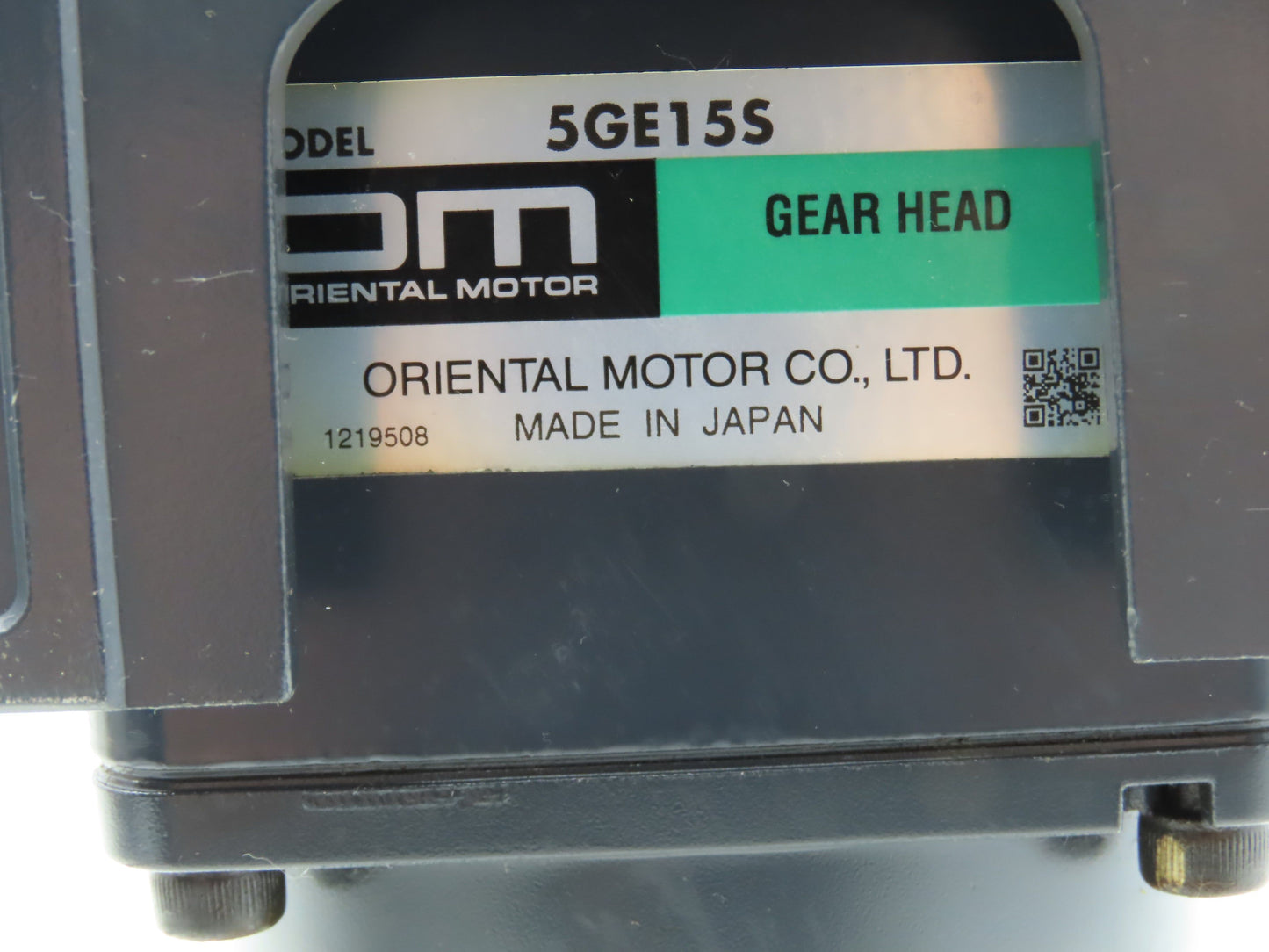 Oriental AC Gearmotor 5RK90GE-CW2M 90W 97rpm 230V 1Ph SOL5