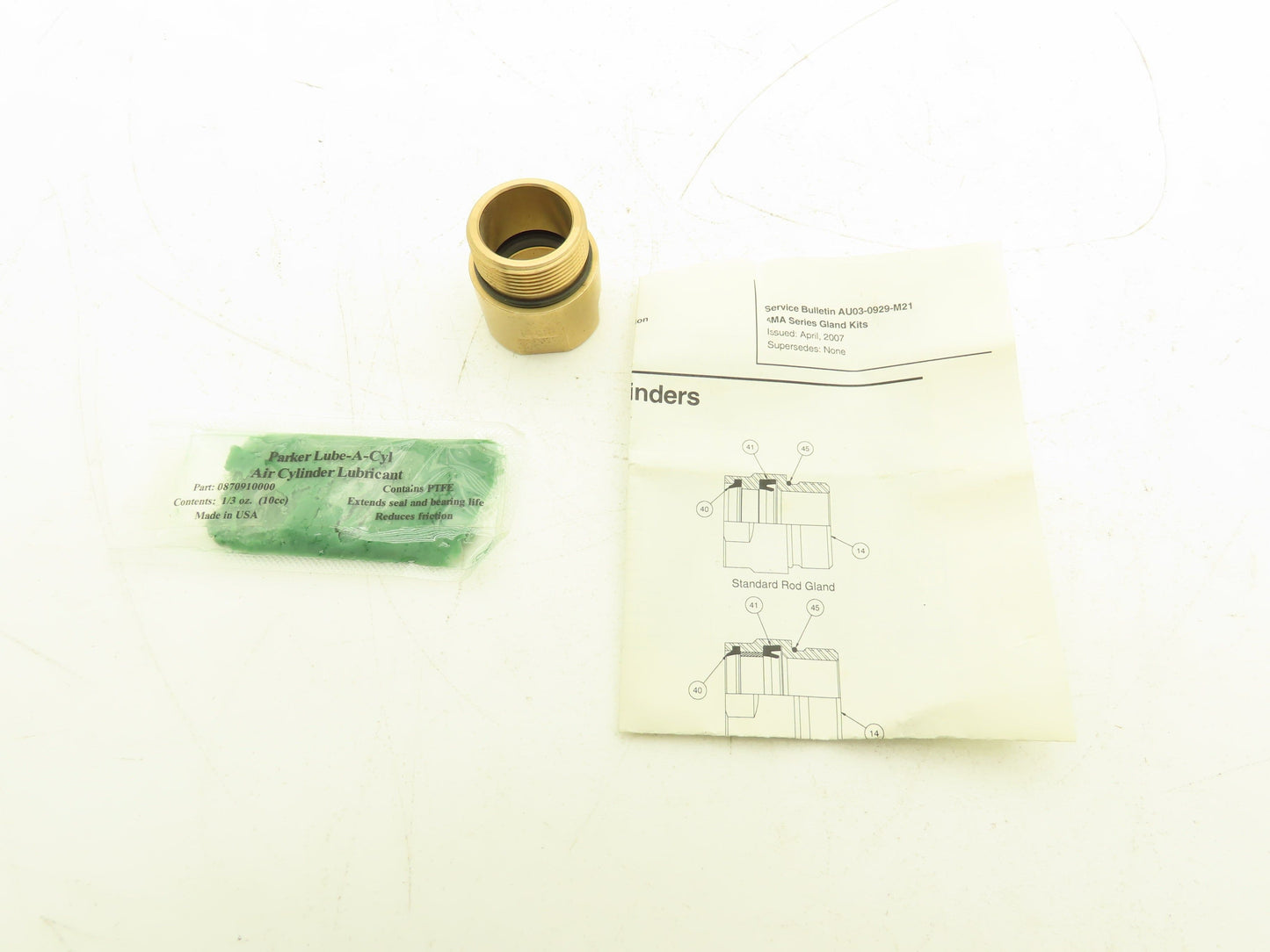 Parker RG04MA0101 Pneumatic Air 4MA Series 1.000" Rod Gland Kit