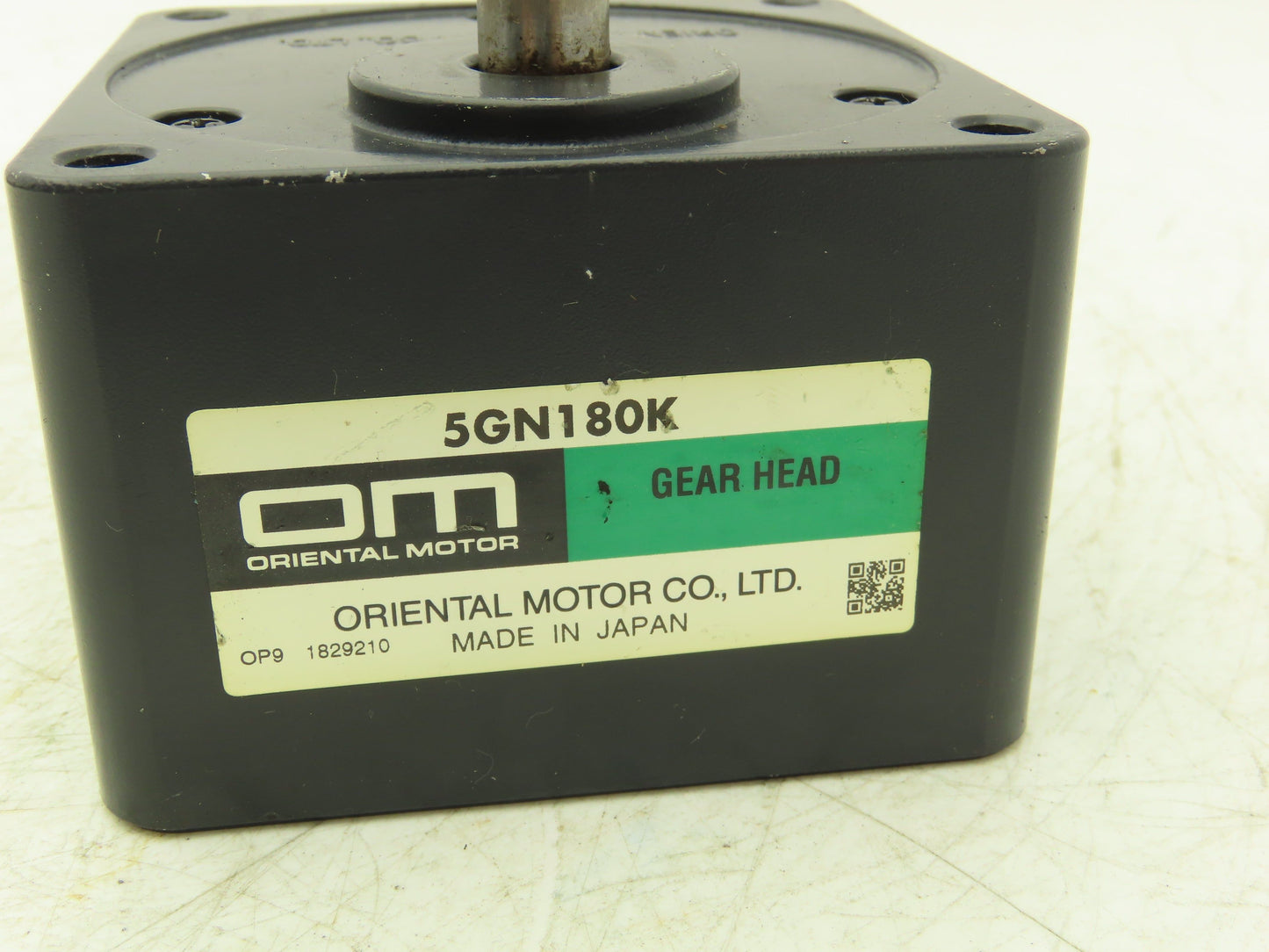 Oriental Motor 5GN180K Gearhead 180:1 Reducer Parallel Shaft