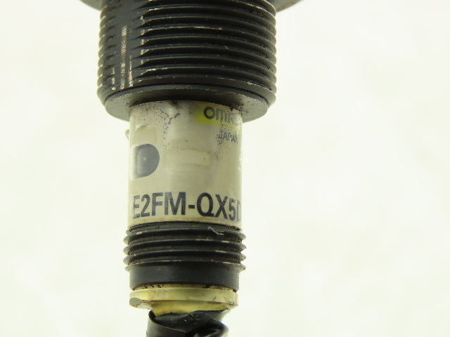 Omron E2FM-QX5D1-1 Inductive Proximity Sensor 10" Cut Cable