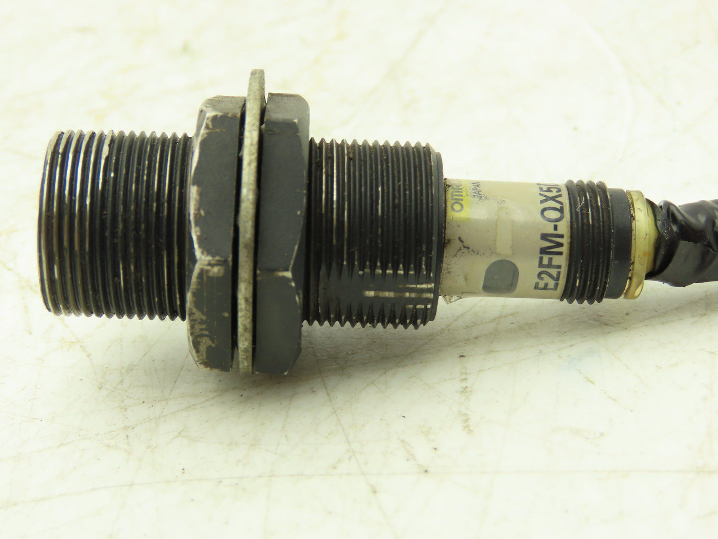 Omron E2FM-QX5D1-1 Inductive Proximity Sensor 10" Cut Cable