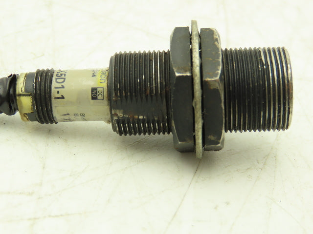 Omron E2FM-QX5D1-1 Inductive Proximity Sensor 10" Cut Cable
