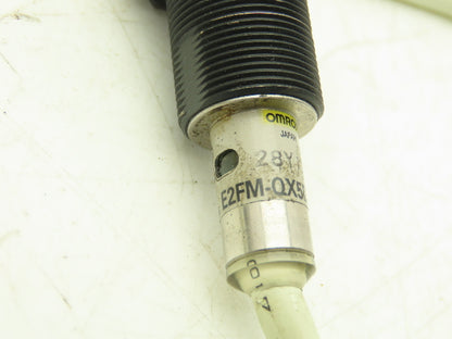 Omron E2FM-QX5D1-1 Inductive Proximity Sensor 17" Cut Cable