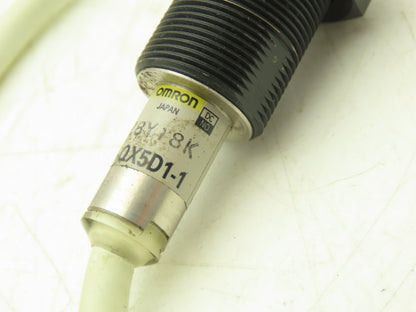 Omron E2FM-QX5D1-1 Inductive Proximity Sensor 17" Cut Cable