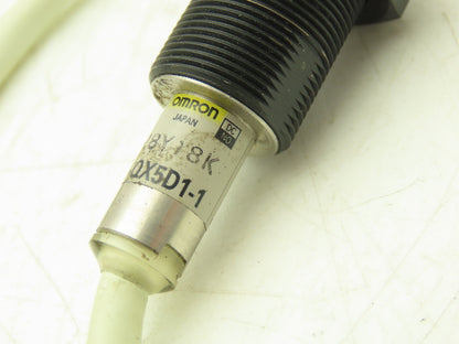 Omron E2FM-QX5D1-1 Inductive Proximity Sensor 17" Cut Cable