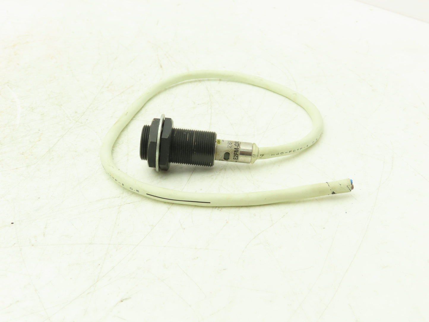 Omron E2FM-QX5D1-1 Inductive Proximity Sensor 17" Cut Cable