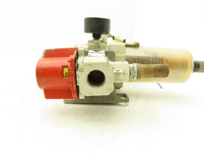 SMC AV4000-04-5DZ Compressed Pneumatic Air Treatment Assembly With Regulators