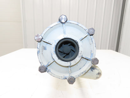 Flux Gerate Plastic Centrifugal Immersion Pump 1.1kW 3360rpm 230/460V 12" Depth