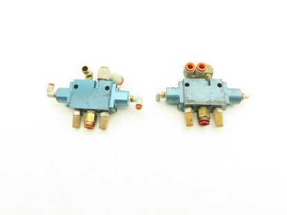 Mac 180003-112-0003 Pneumatically Actuated Dual Solenoid Air Valve 1/4" 150psi