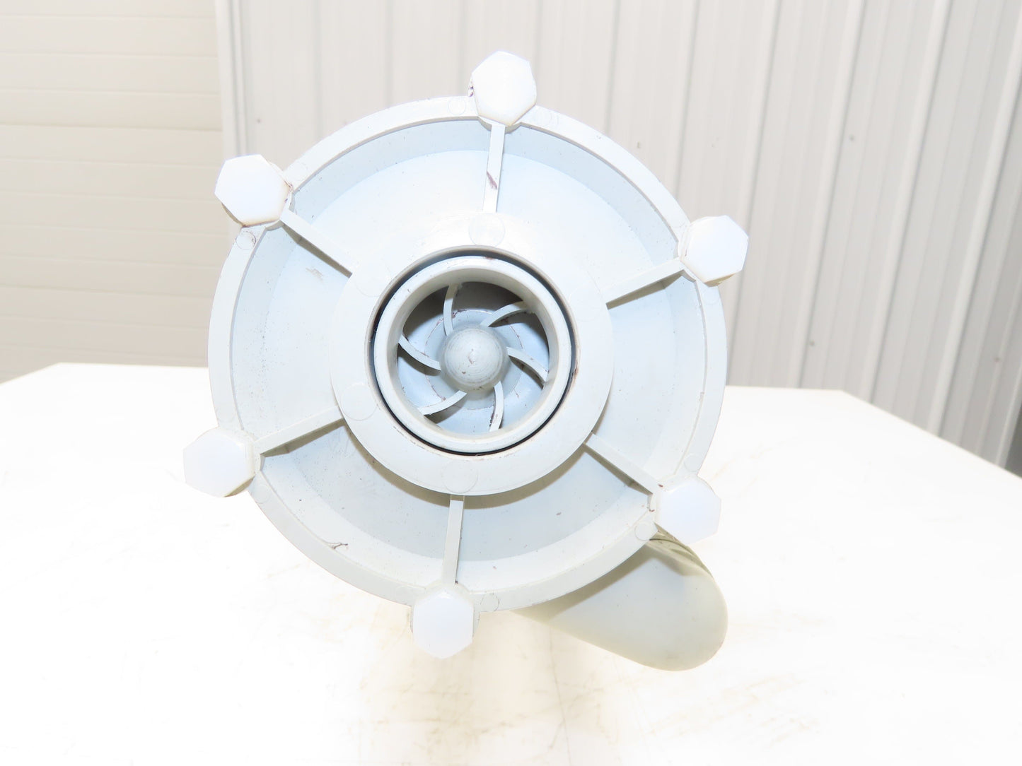 Flux-Geraete Plastic Centrifugal Immersion Pump 1.1kw 3360rpm 230/460V 12" Depth