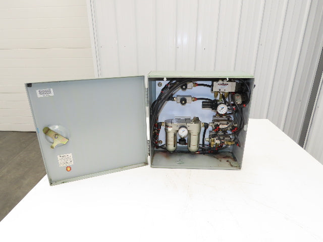 Pneumatic Control Enclosure Hazloc Air Treatment & Spool Valve 5 Function