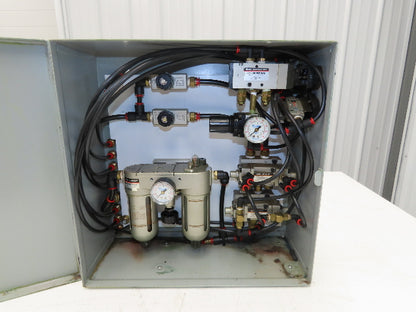 Pneumatic Control Enclosure Hazloc Air Treatment & Spool Valve 5 Function