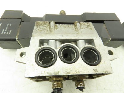 Norgren SXE0573-850-M1 Solenoid Pneumatic Air Valve 24V Coil Base Lot of 2