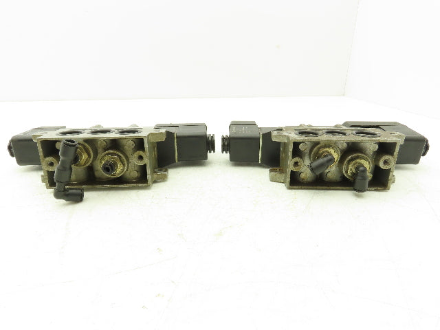 Norgren SXE0573-850-M1 Solenoid Pneumatic Air Valve 24V Coil Base Lot of 2