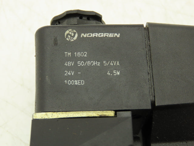 Norgren SXE0573-850-M1 Solenoid Pneumatic Air Valve 24V Coil Base Lot of 2