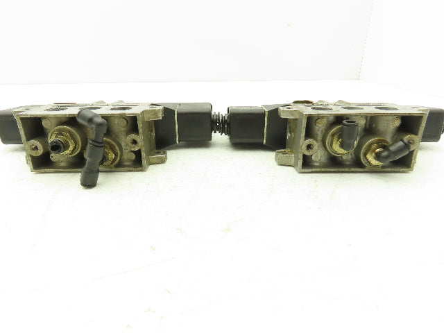 Norgren SXE0573-850-M1 Solenoid Pneumatic Air Valve 24V Coil Base Lot of 2